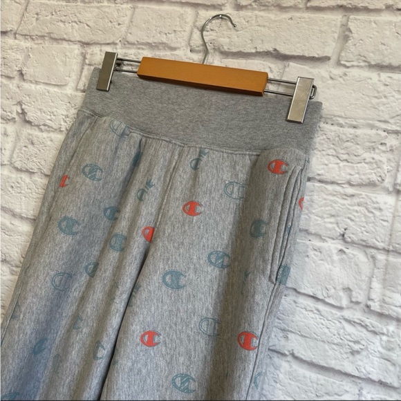 CHAMPION joggers pants All over print Grey - Picture 3 of 4